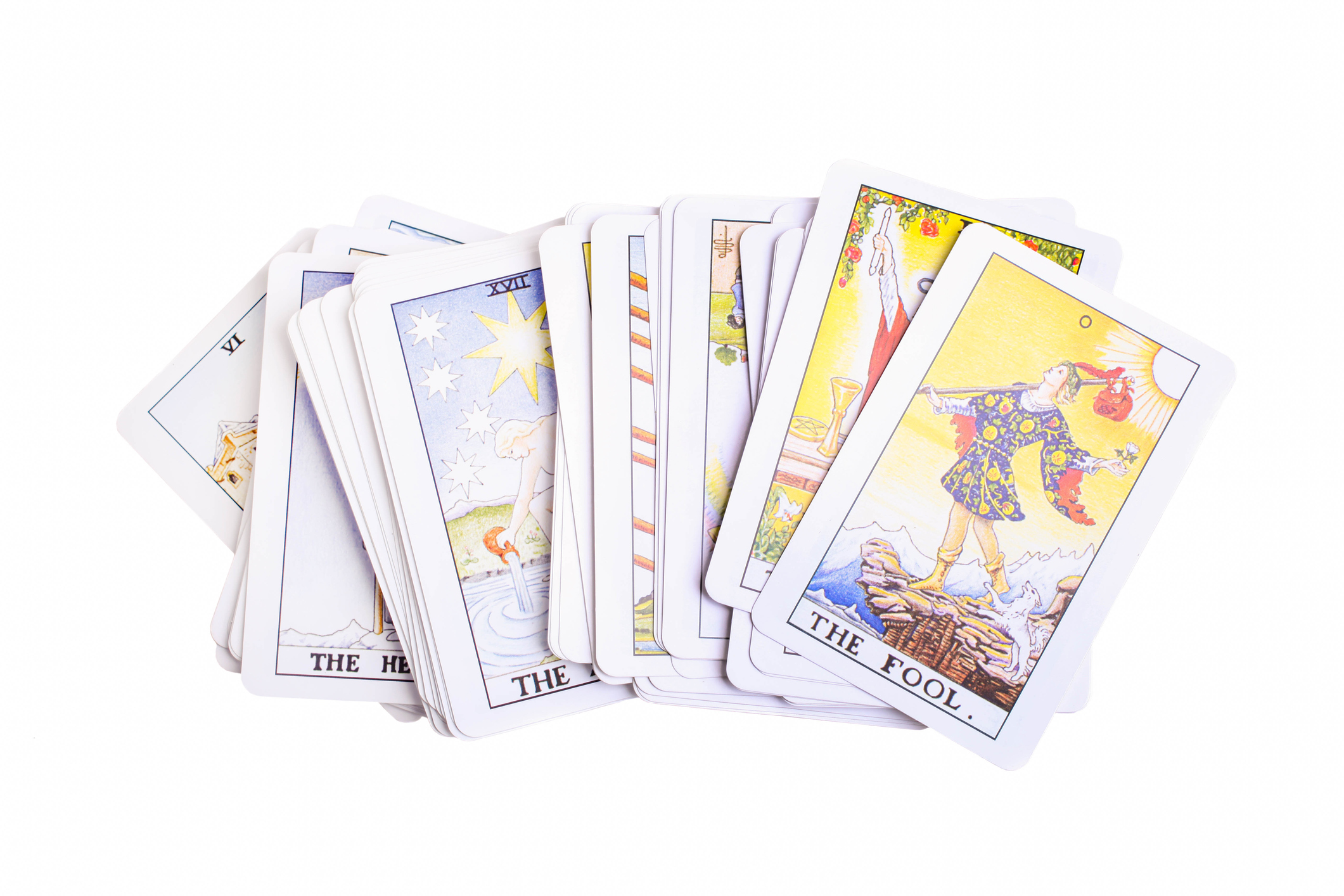 deck of tarot cards